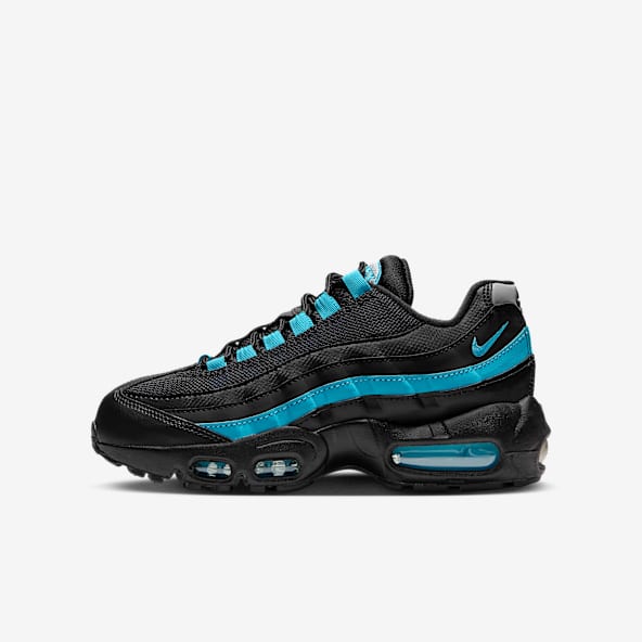 Air Max 95 OG Sneaker in Black/Neon Yellow/Cool Grey